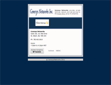Tablet Screenshot of genesysnetworks.com